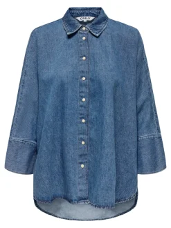 Outlet ONLGRACE-ELLI Denim-skjorte Dame Skjorter