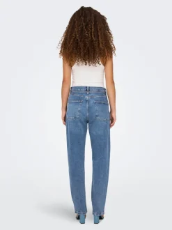 ONLGYPSY Høj talje Slim straight fit Jeans Dame Jeans|Jeans