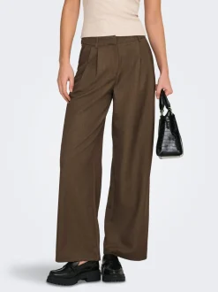 Outlet ONLHATTIE Straight tapered fit Bukser Dame Bukser