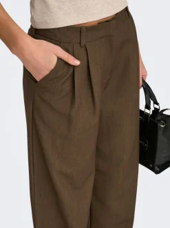 Outlet ONLHATTIE Straight tapered fit Bukser Dame Bukser