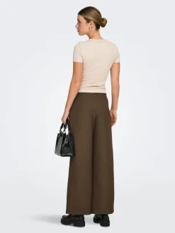 Outlet ONLHATTIE Straight tapered fit Bukser Dame Bukser