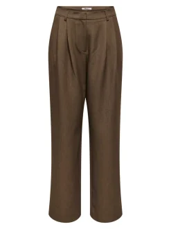 Outlet ONLHATTIE Straight tapered fit Bukser Dame Bukser