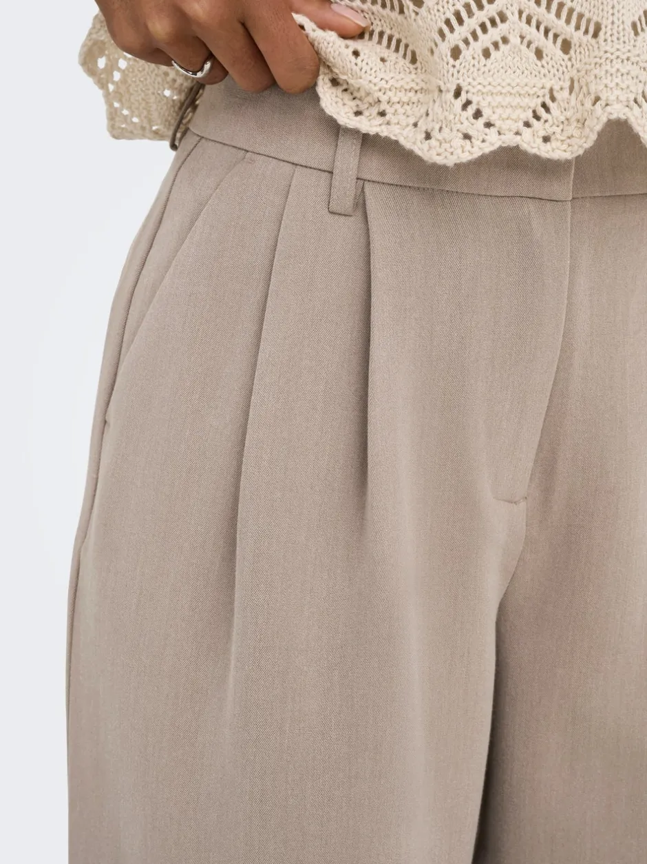 Clearance ONLHATTIE Straight tapered fit Bukser Dame Bukser