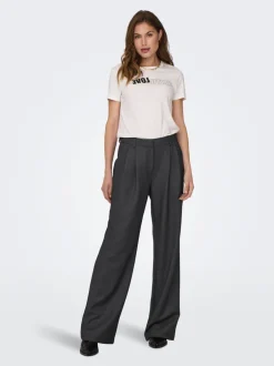 Hot ONLHATTIE Straight tapered fit Bukser Dame Bukser