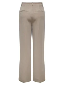 Sale ONLHATTIE-LANA Straight tapered fit Bukser i wide fit Dame Bukser