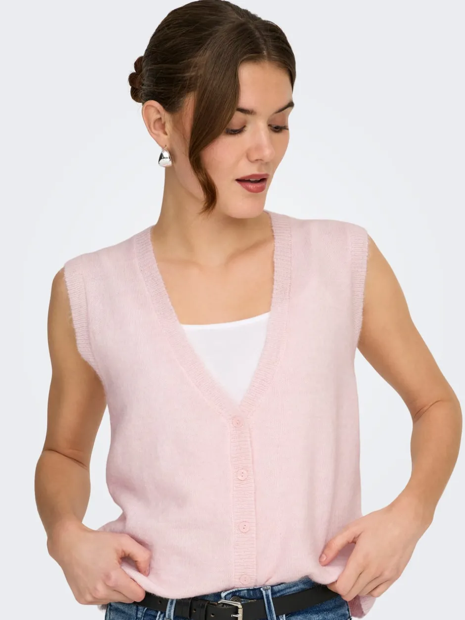 Online ONLHELGA Vest Dame Strik & Cardigans