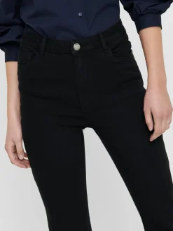 Sale ONLHELLA Høj talje Flared fit Jeans Dame Jeans|Jeans