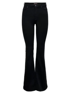 Sale ONLHELLA Høj talje Flared fit Jeans Dame Jeans|Jeans