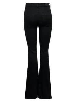 Sale ONLHELLA Høj talje Flared fit Jeans Dame Jeans|Jeans