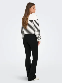 Hot ONLHELLA Lav talje Retro flared fit Jeans Dame Jeans|Jeans