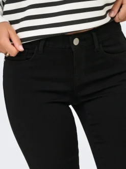 Hot ONLHELLA Lav talje Retro flared fit Jeans Dame Jeans|Jeans