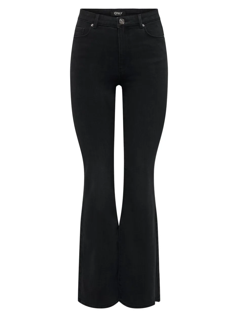Outlet ONLHENNI Høj talje Flared fit Jeans Dame Jeans|Jeans