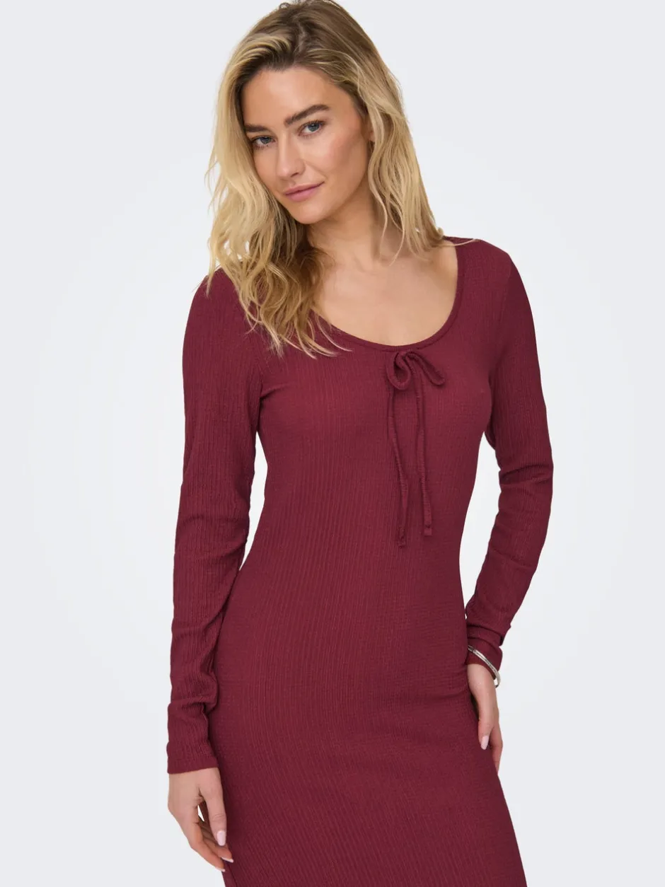 Sale ONLHILLARY Lang kjole Dame Kjoler