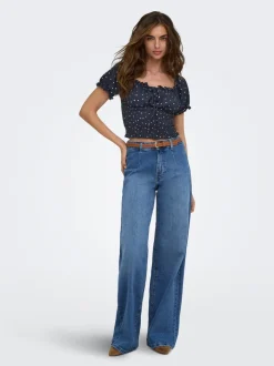 New ONLHILLARY Top Dame Toppe