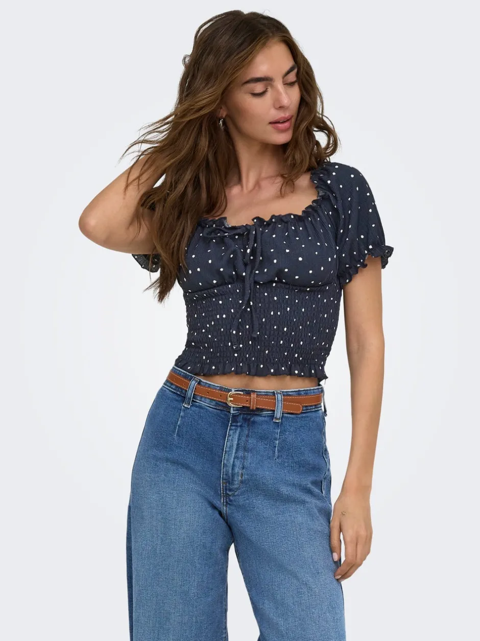 New ONLHILLARY Top Dame Toppe
