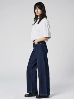 Discount ONLHOPE Ekstra høj talje Wide leg fit Jeans Dame Jeans|Jeans