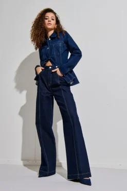 Discount ONLHOPE Ekstra høj talje Wide leg fit Jeans Dame Jeans|Jeans
