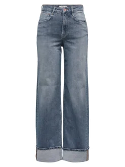 Hot ONLHOPE Høj talje Wide leg fit Jeans Dame Jeans|Jeans
