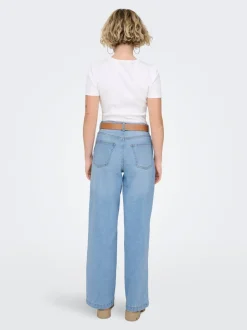 Online ONLHOPE Høj talje Wide leg fit Jeans Dame Jeans|Jeans