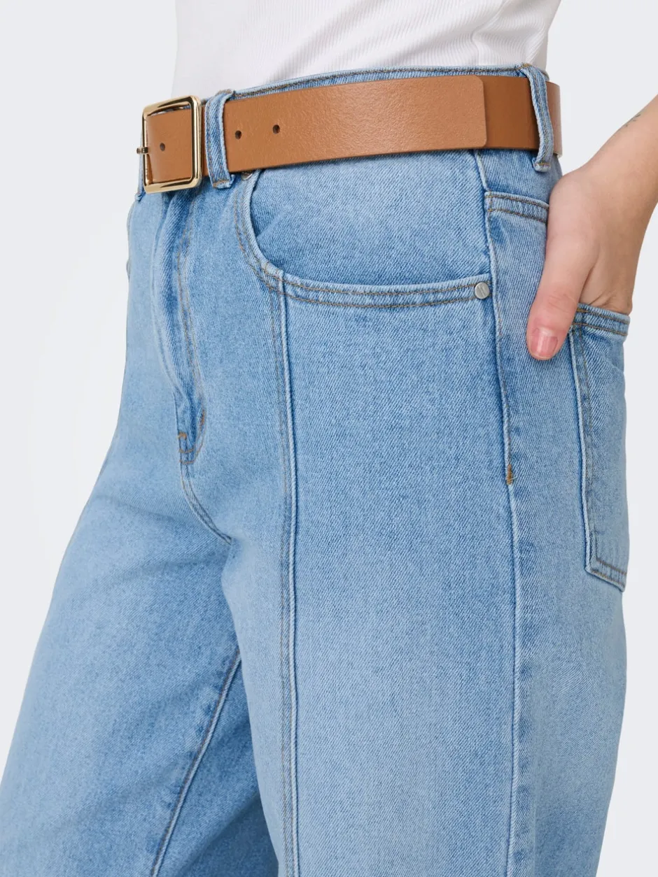 Online ONLHOPE Høj talje Wide leg fit Jeans Dame Jeans|Jeans