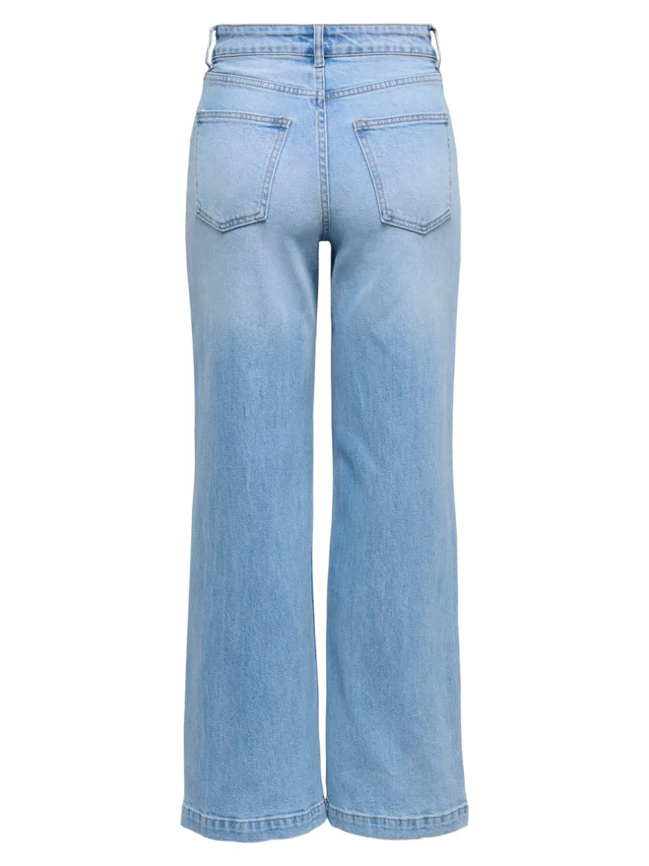 Online ONLHOPE Høj talje Wide leg fit Jeans Dame Jeans|Jeans