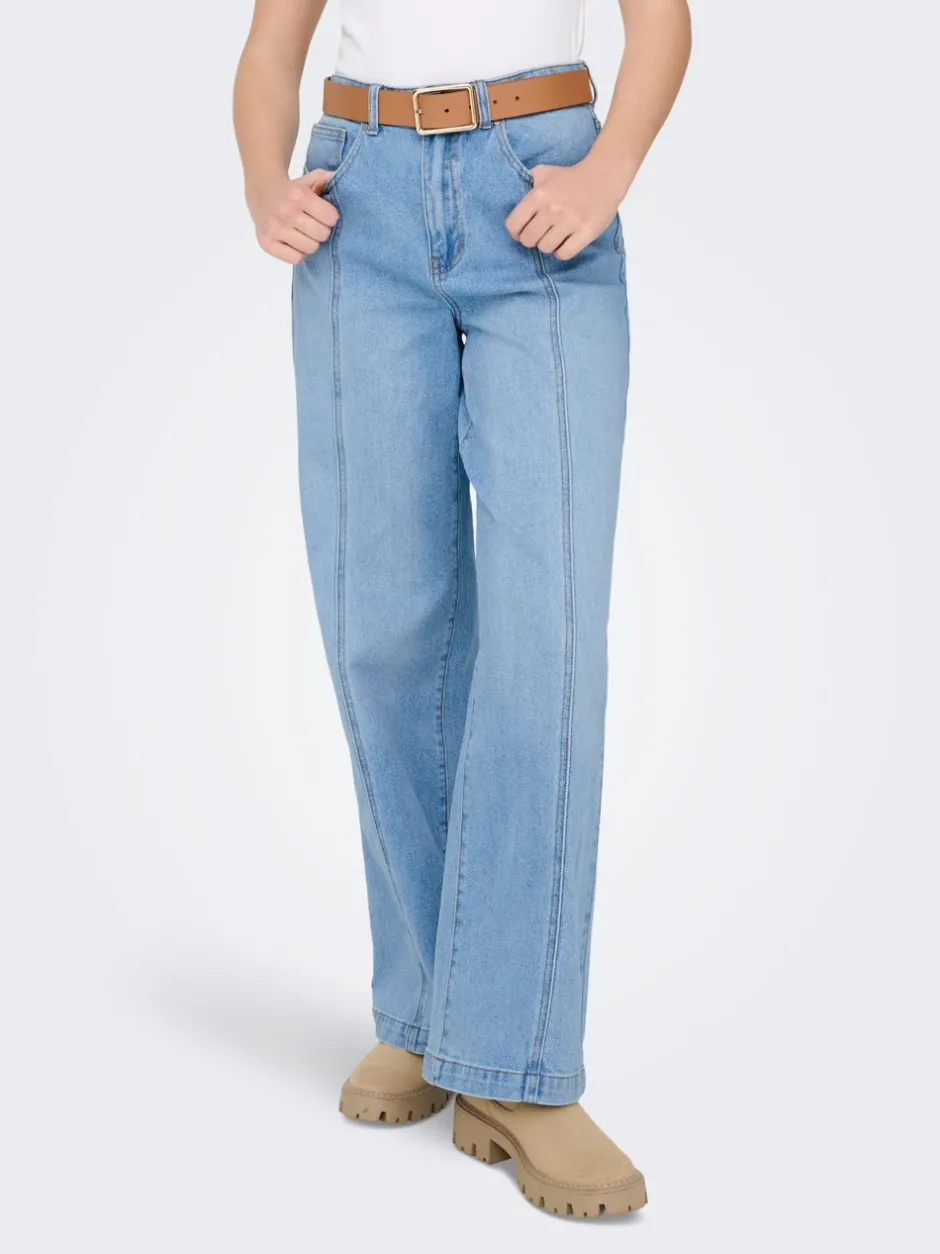 Online ONLHOPE Høj talje Wide leg fit Jeans Dame Jeans|Jeans