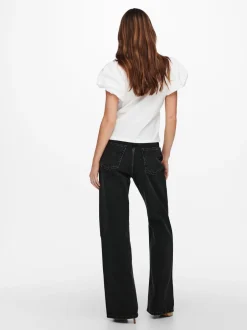 Hot ONLHOPE Høj talje Wide leg fit Jeans Dame Jeans|Jeans