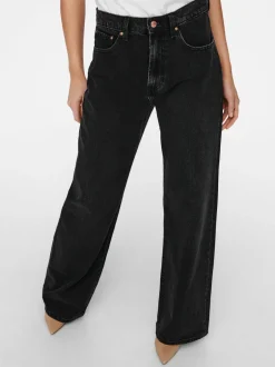 Hot ONLHOPE Høj talje Wide leg fit Jeans Dame Jeans|Jeans