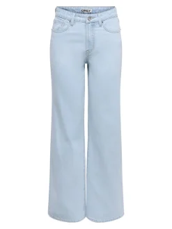 Hot ONLHOPE Høj talje Wide leg fit Jeans Dame Jeans|Jeans