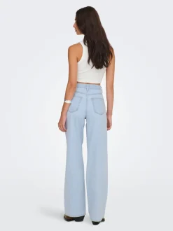 Hot ONLHOPE Høj talje Wide leg fit Jeans Dame Jeans|Jeans