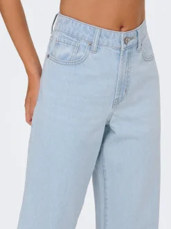 Hot ONLHOPE Høj talje Wide leg fit Jeans Dame Jeans|Jeans