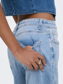 Discount ONLHOPE Høj talje Wide leg fit Jeans Dame Jeans|Jeans