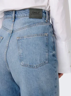 New ONLHOPE Høj talje Wide leg fit Jeans Dame Jeans|Jeans