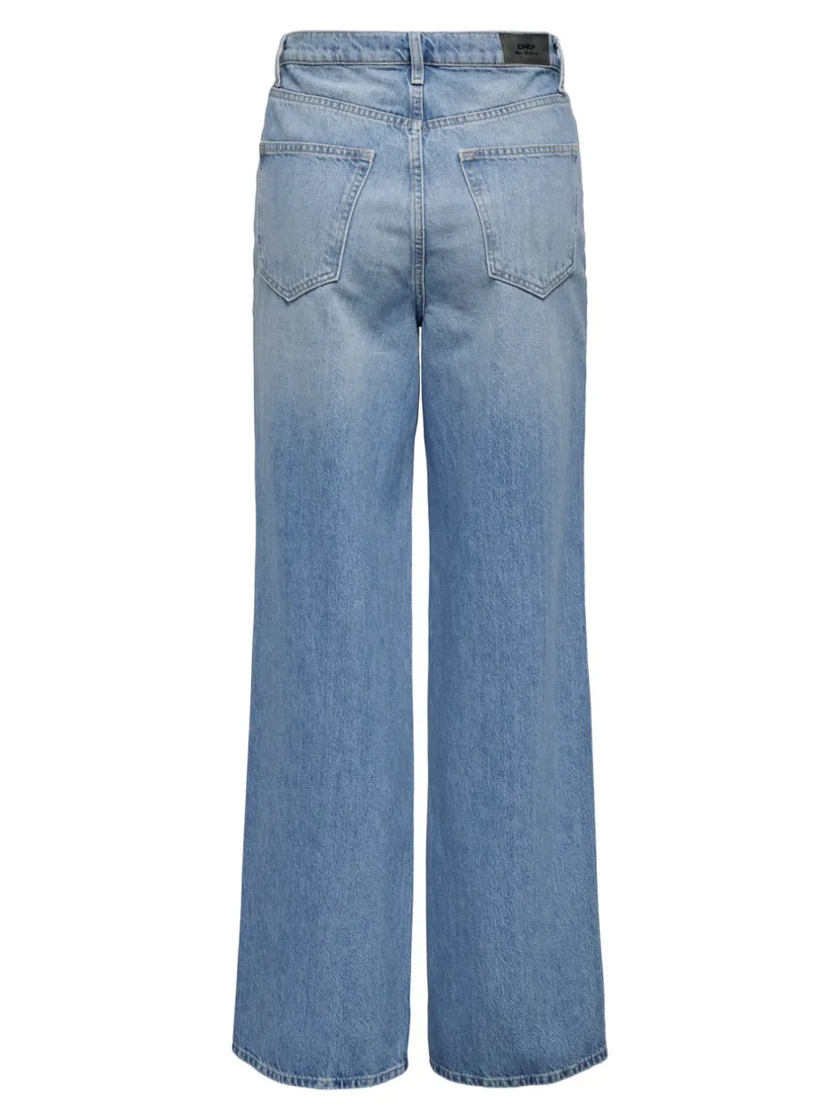 New ONLHOPE Høj talje Wide leg fit Jeans Dame Jeans|Jeans