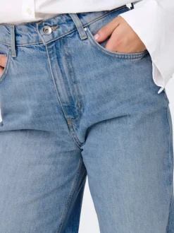 New ONLHOPE Høj talje Wide leg fit Jeans Dame Jeans|Jeans