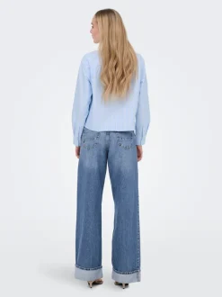 Best ONLHOPE Høj talje Wide leg fit Jeans Dame Jeans|Jeans