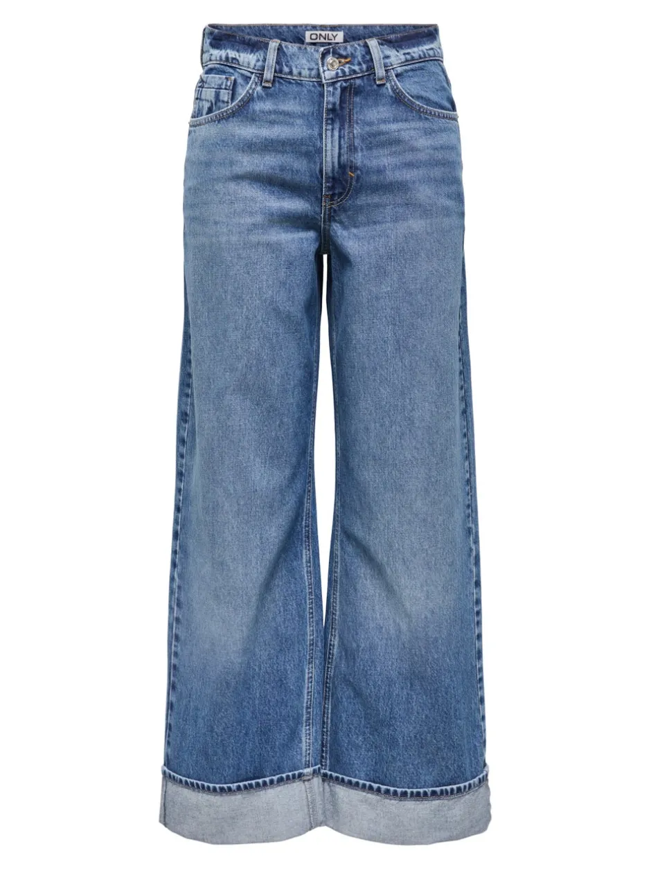 Best ONLHOPE Høj talje Wide leg fit Jeans Dame Jeans|Jeans