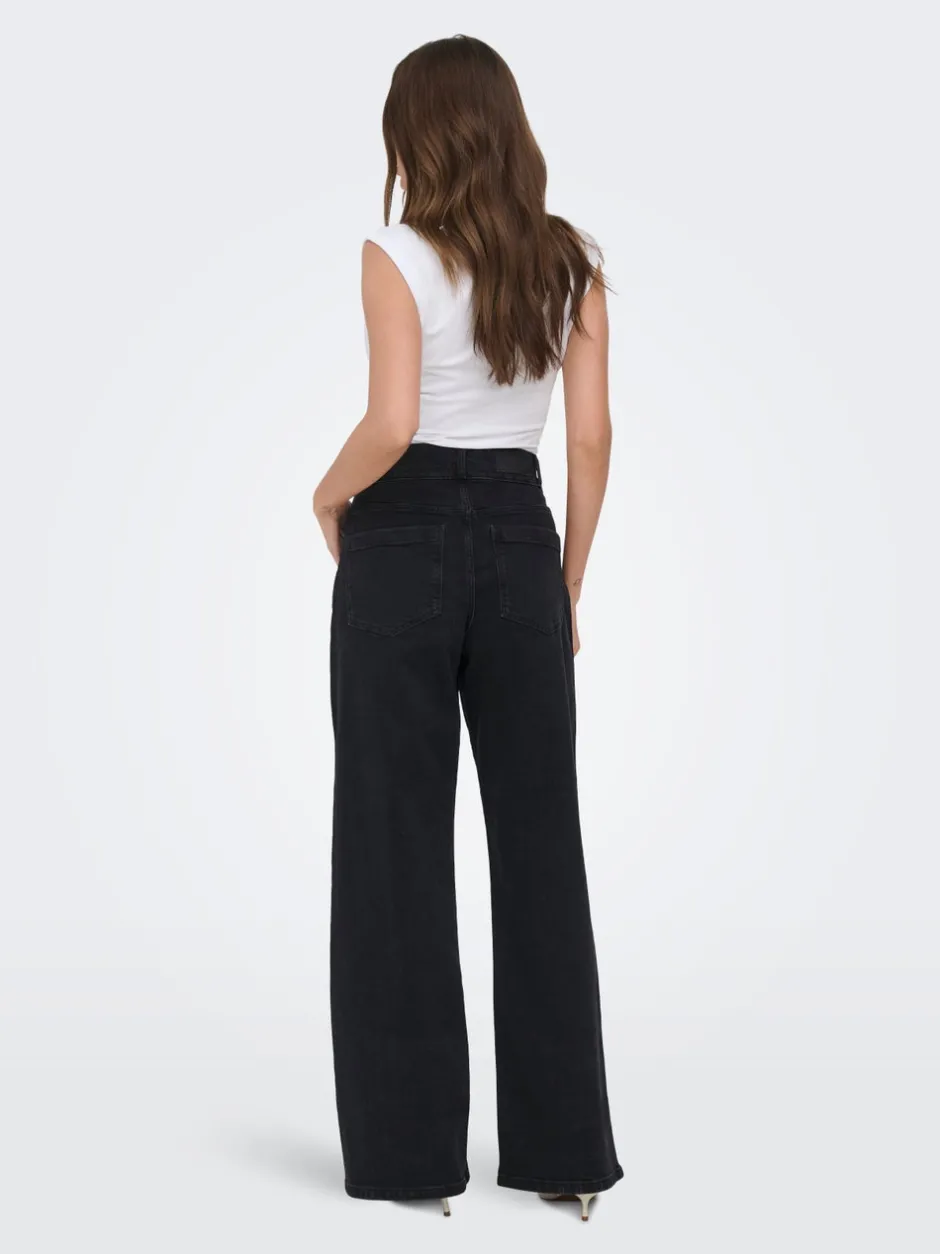 Best ONLHOPE Høj talje Wide leg fit Jeans Dame Jeans|Jeans
