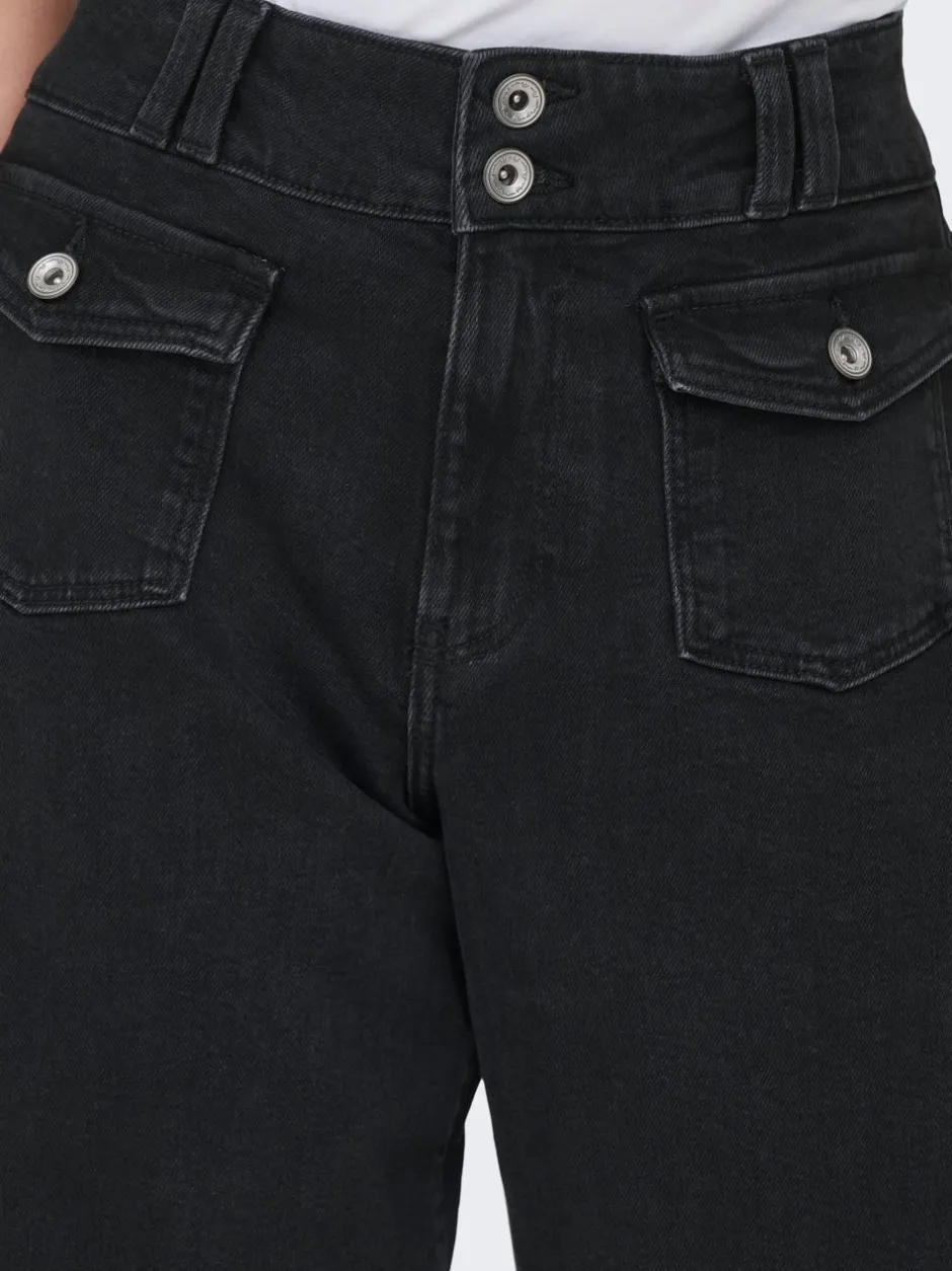 Best ONLHOPE Høj talje Wide leg fit Jeans Dame Jeans|Jeans