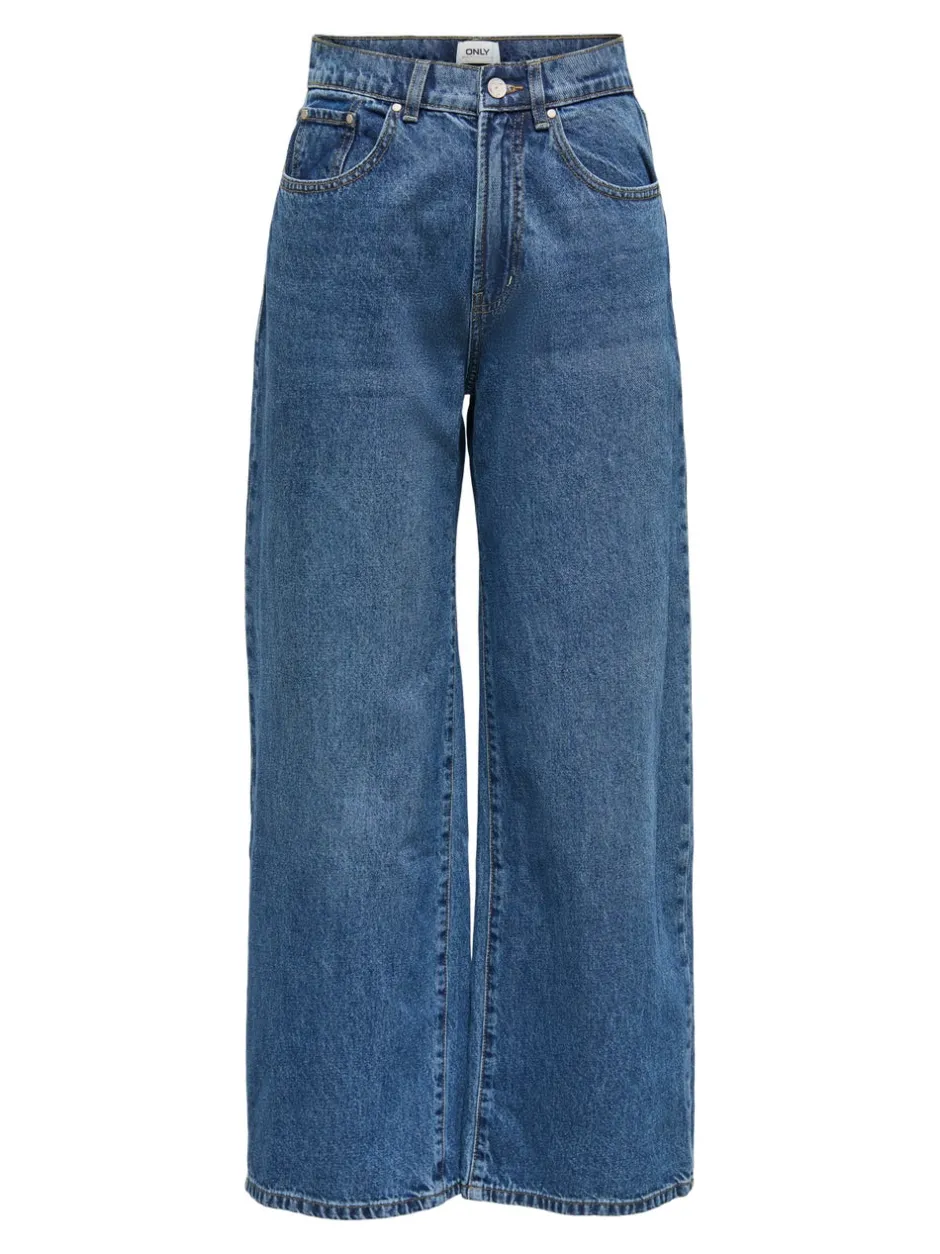 Online ONLHOPE Høj talje Wide leg fit Jeans Dame Jeans|Jeans