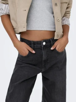 Clearance ONLHOPE Høj talje Wide leg fit Jeans Dame Jeans|Jeans