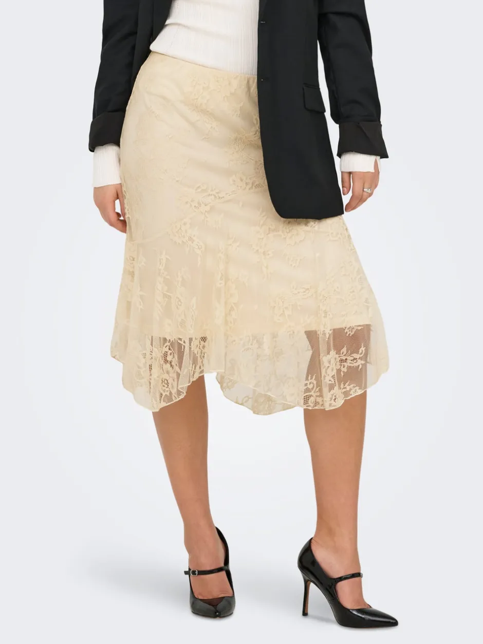 Clearance ONLHOPI Nederdel Midinederdel Dame Nederdele