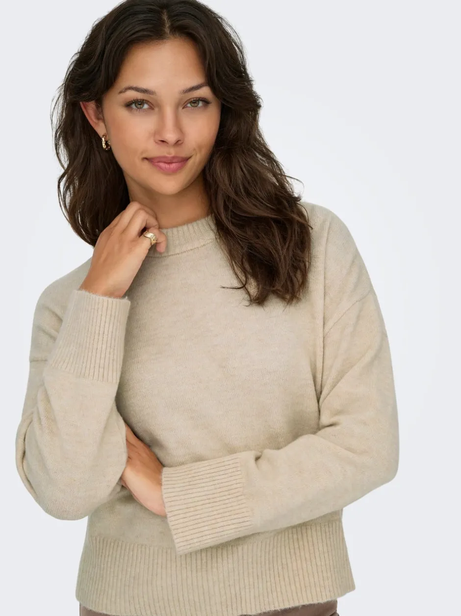 New ONLHOUSTON Striktrøje Dame Strik & Cardigans