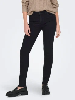 New ONLHUSH Mellemhøj talje Skinny fit Ankellængde Jeans Dame Jeans|Jeans