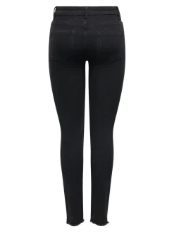 New ONLHUSH Mellemhøj talje Skinny fit Ankellængde Jeans Dame Jeans|Jeans