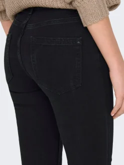 New ONLHUSH Mellemhøj talje Skinny fit Ankellængde Jeans Dame Jeans|Jeans