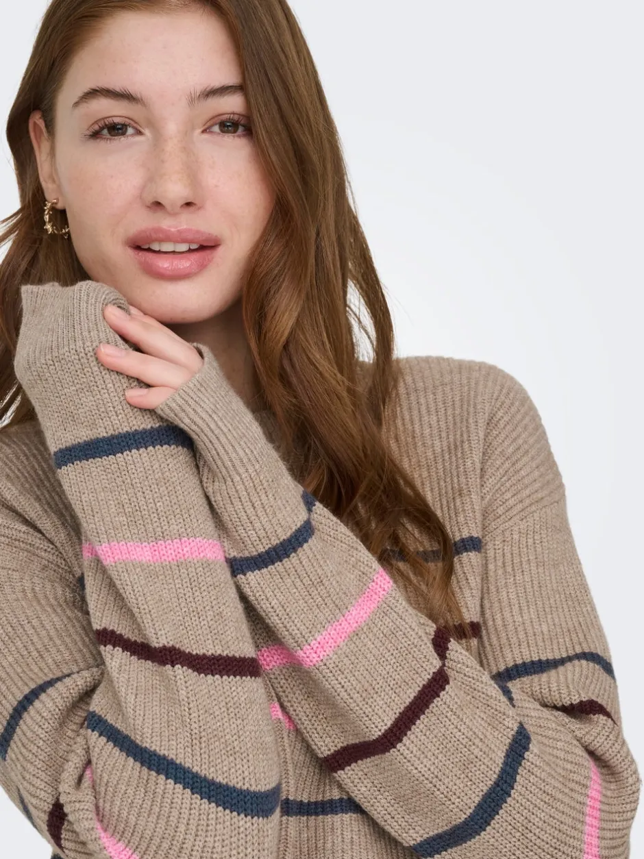 Discount ONLIBI Striktrøje Dame Strik & Cardigans