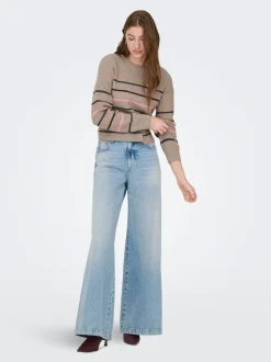 Discount ONLIBI Striktrøje Dame Strik & Cardigans