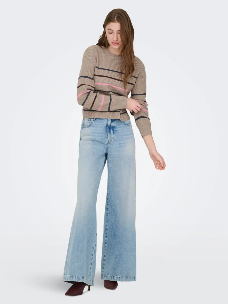 Discount ONLIBI Striktrøje Dame Strik & Cardigans
