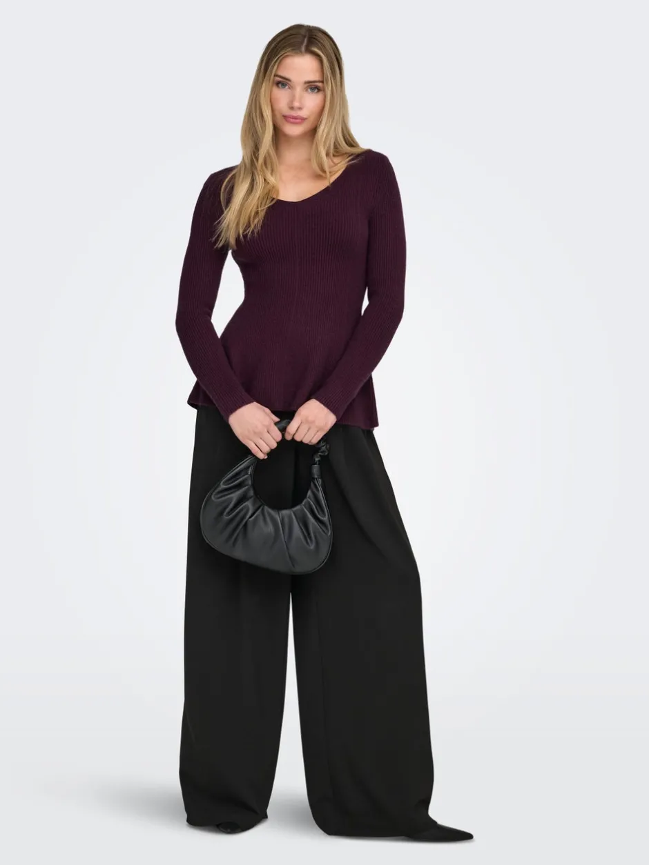 Outlet ONLIBI Striktrøje Dame Strik & Cardigans